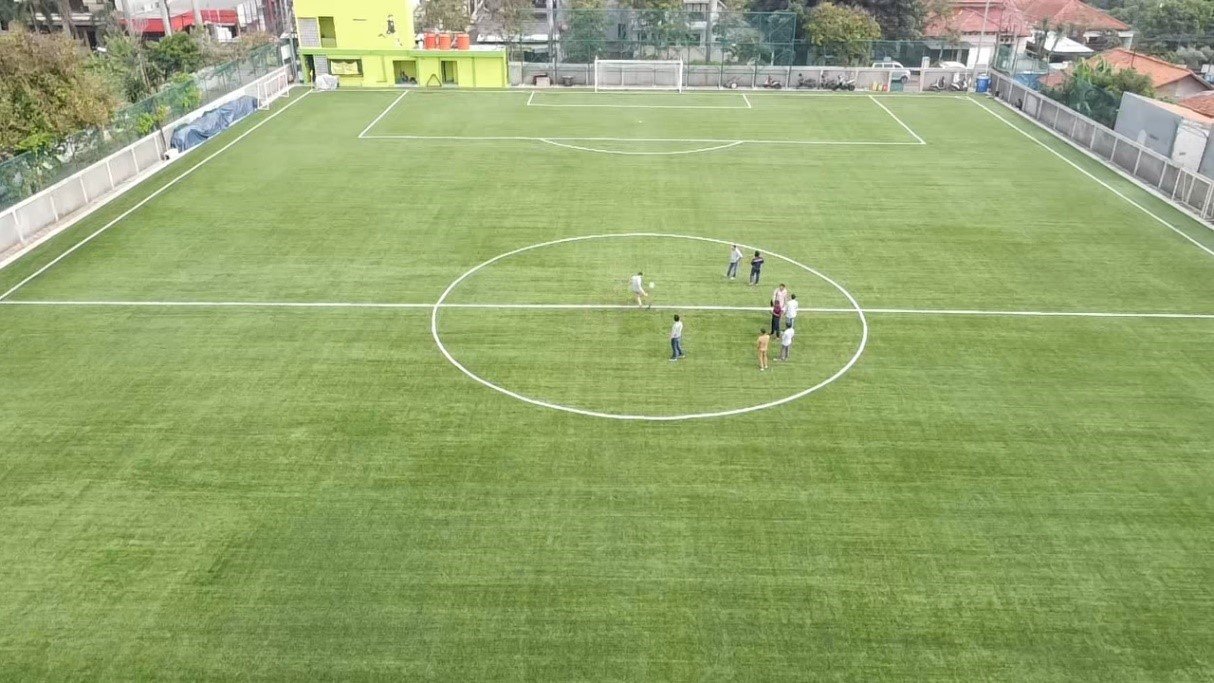 Pemasangan Lapangan Persija Academy